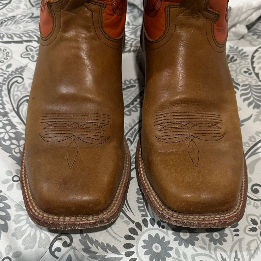 Twisted X Men's brown square toe rodeo Boots 11